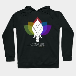 : Zen-Wave; Lotusphant. Hoodie